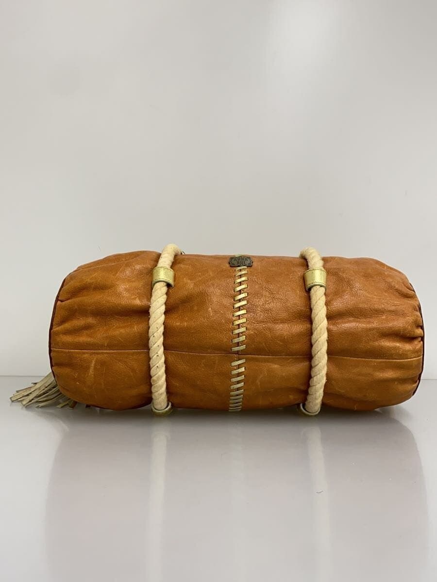 ANNA SUI Boston Bag Leather CML 4