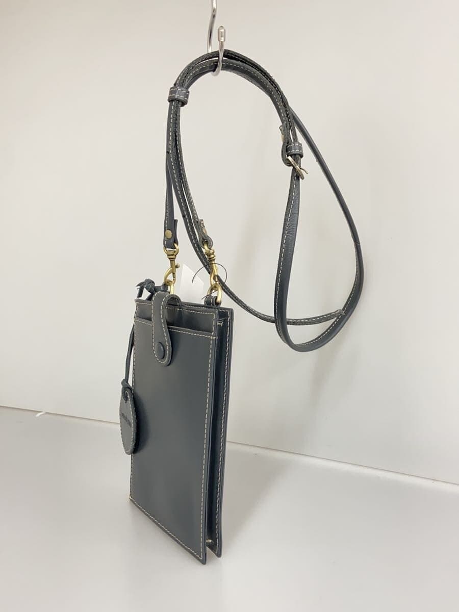 zucchero filato Shoulder Bag Leather GRY 49267 2