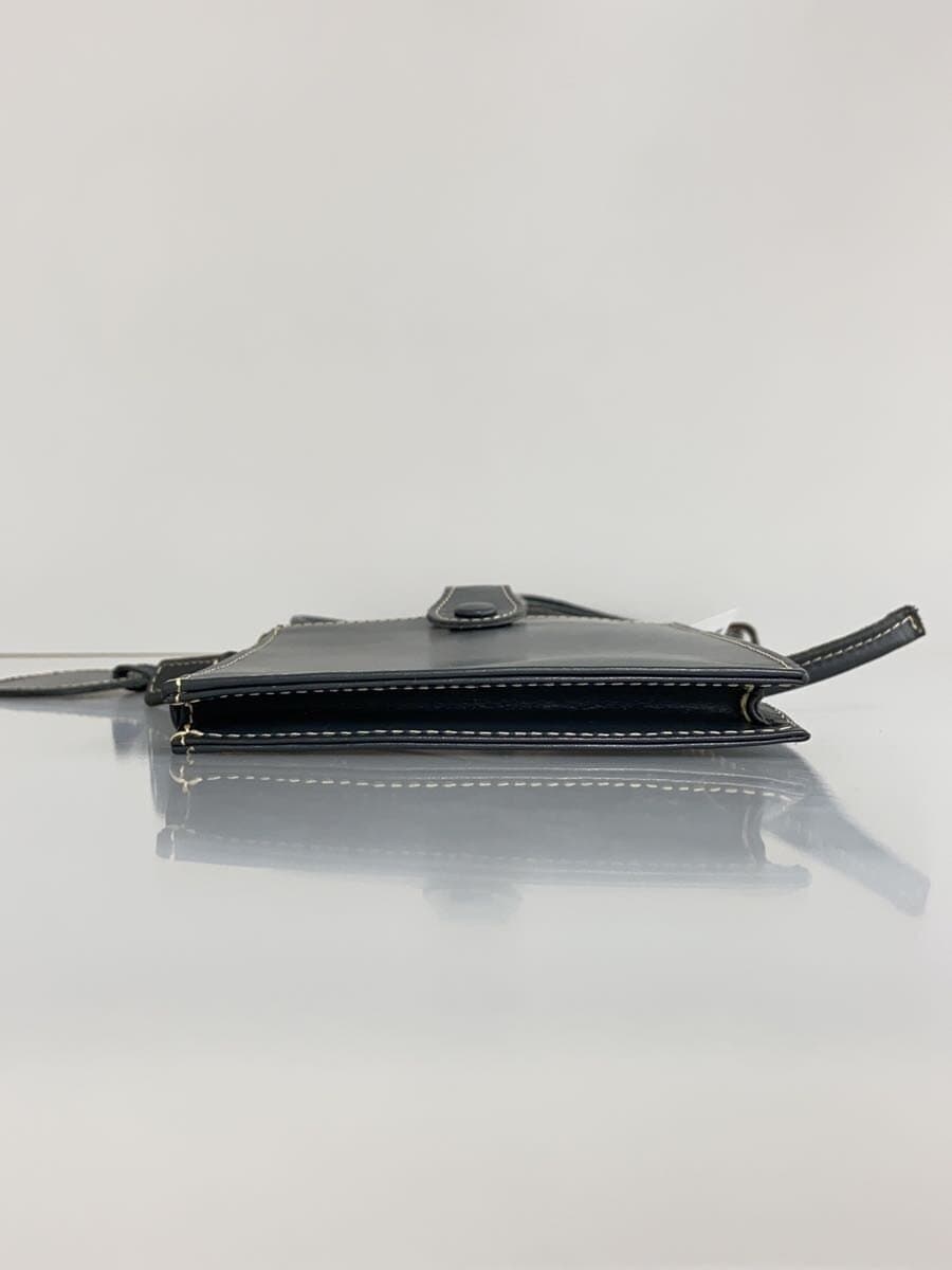 zucchero filato Shoulder Bag Leather GRY 49267 4