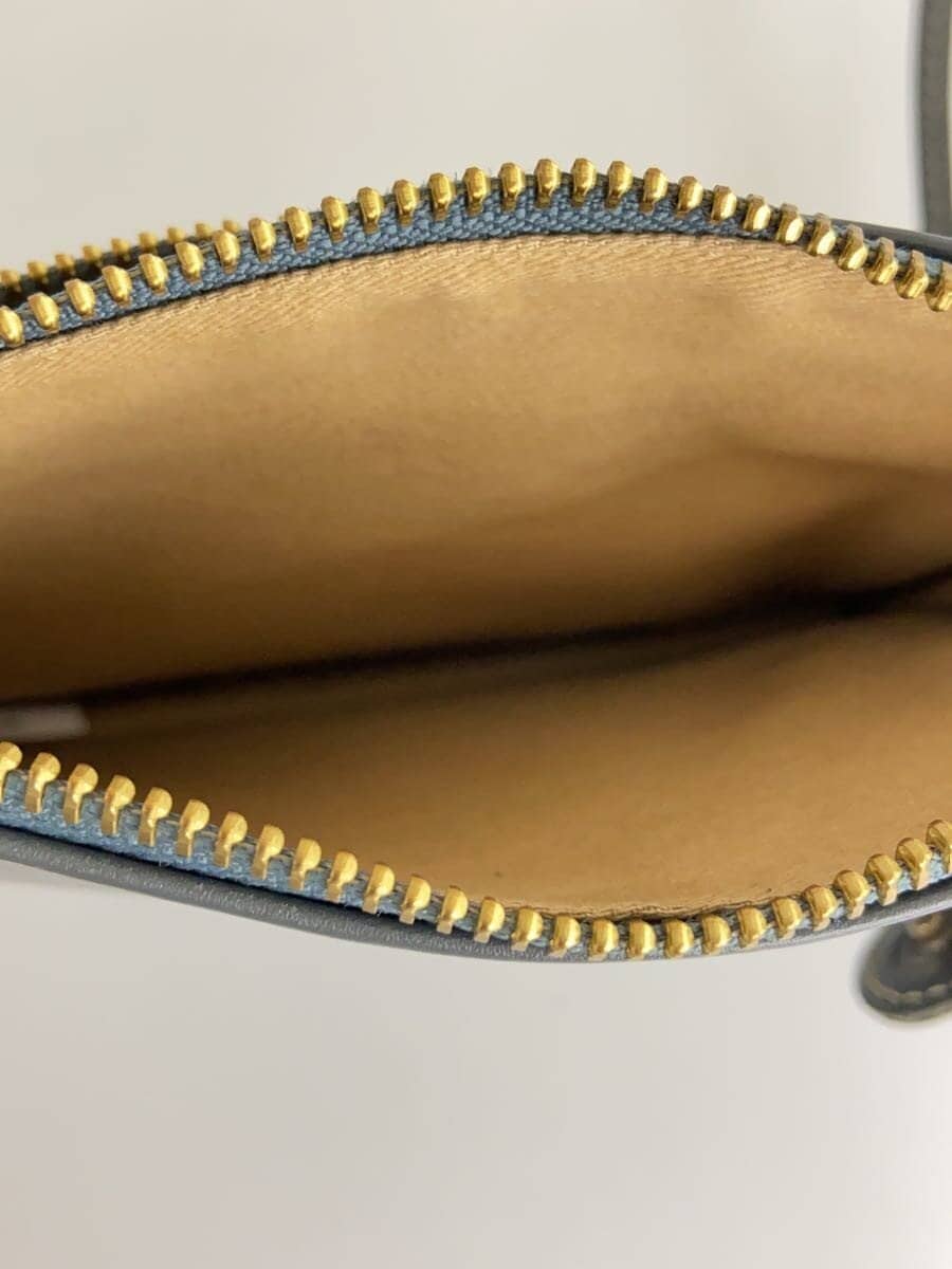 zucchero filato Shoulder Bag Leather GRY 49267 6