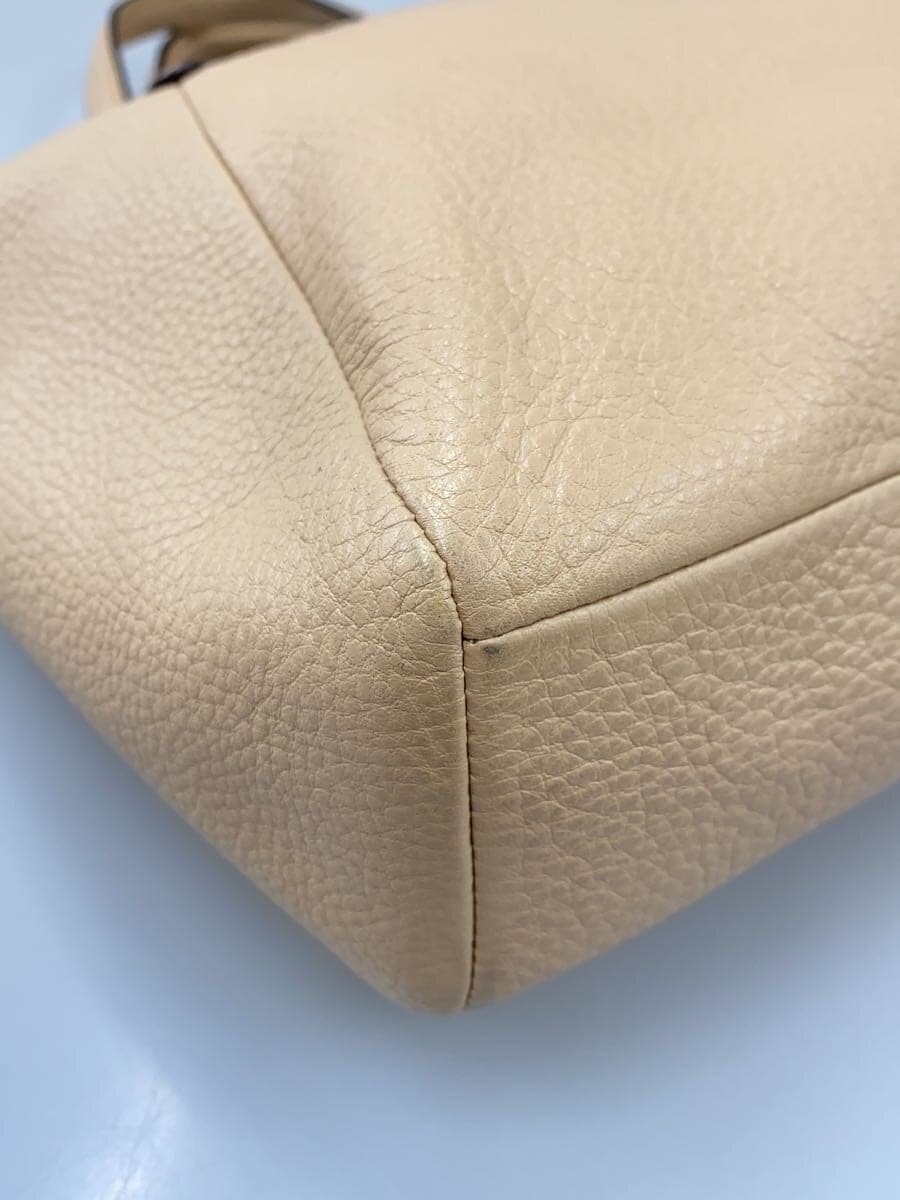 COACH Small Kelsey Satchel Handbag Rayon BEG 7