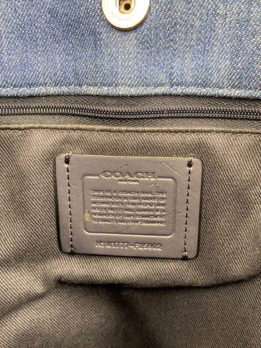COACH Tote Bag Cotton IDG F25902 5