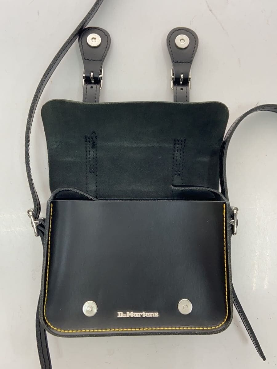 Dr. Martens 7-inch satchel bag shoulder bag leather BLK CA05X 6