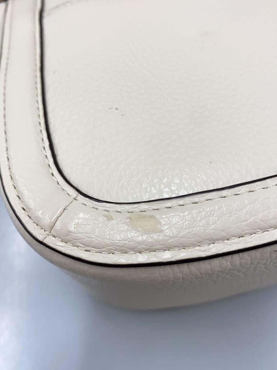 COACH Shoulder Bag WHT C4058 8