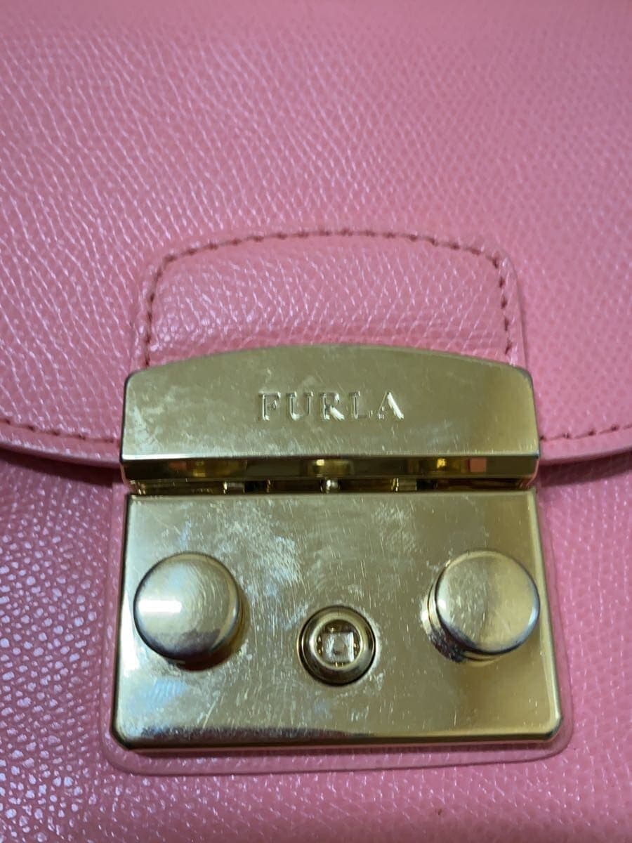 FURLA Shoulder Bag PNK Solid 5