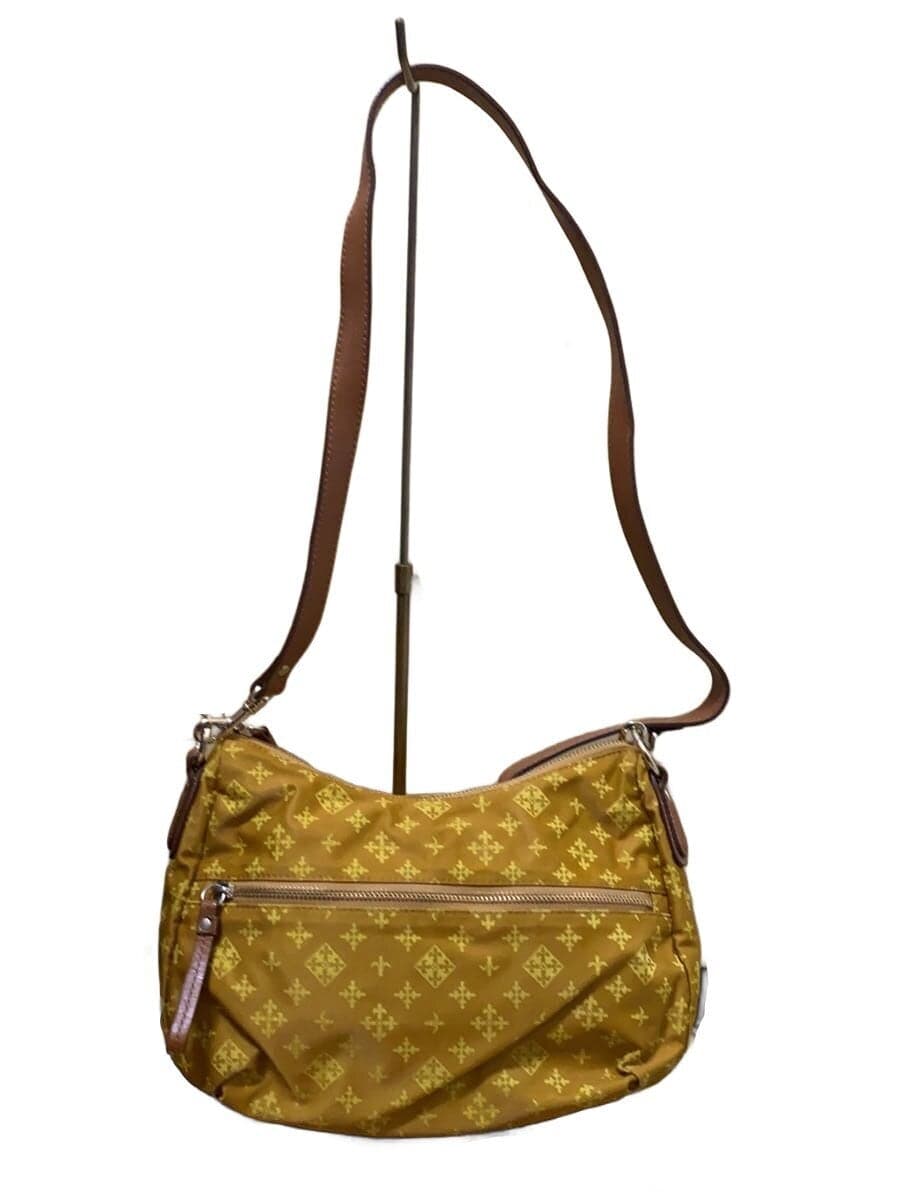 russet Shoulder Bag YLW All Over Pattern
