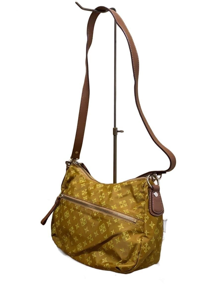 russet Shoulder Bag YLW All Over Pattern 2