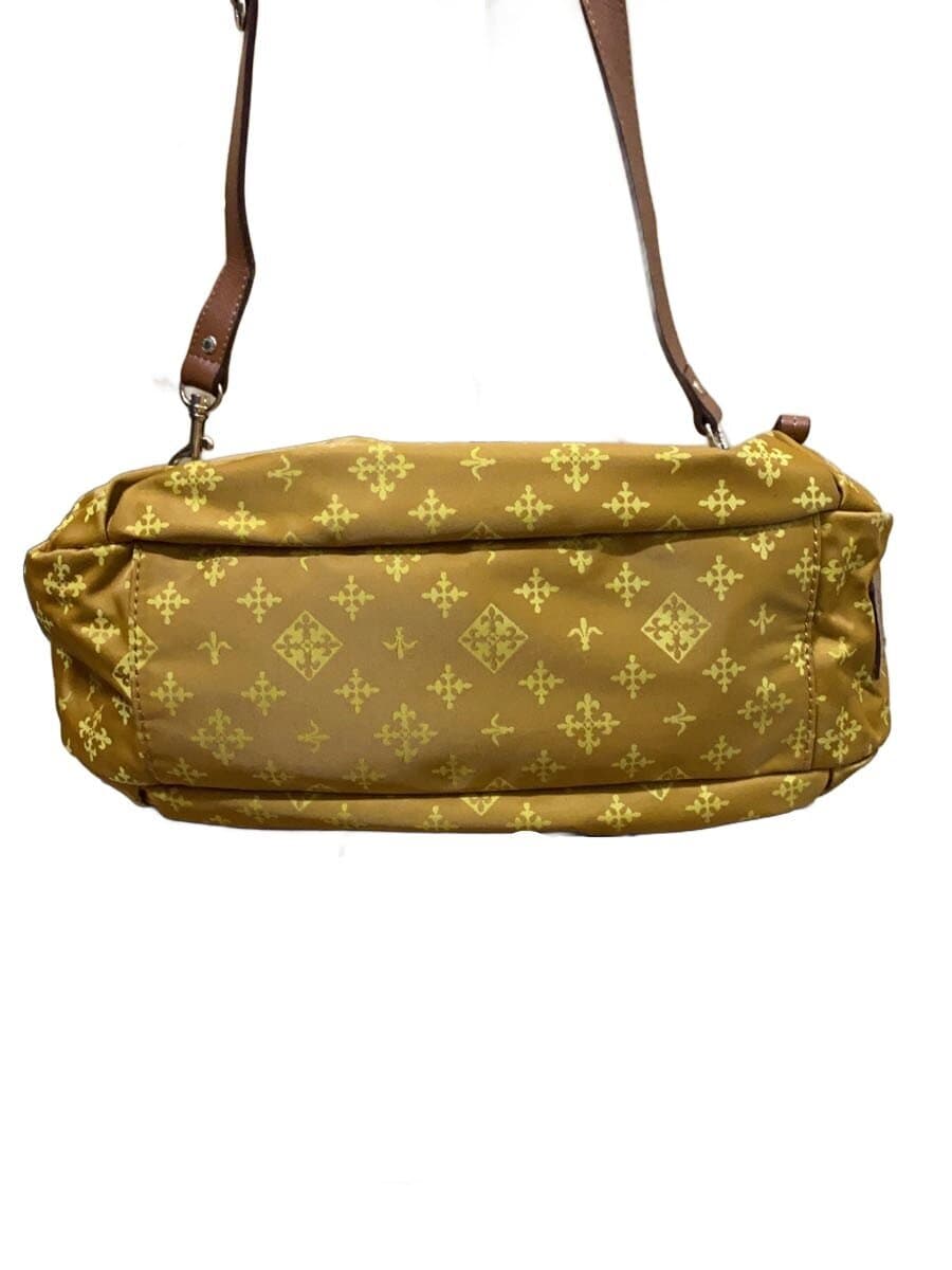 russet Shoulder Bag YLW All Over Pattern 4