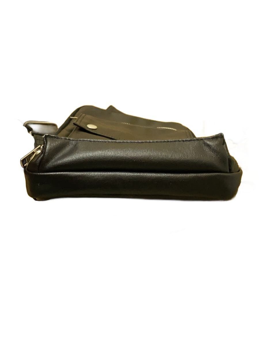 PORTER Shoulder Bag PVC BLK Solid 4