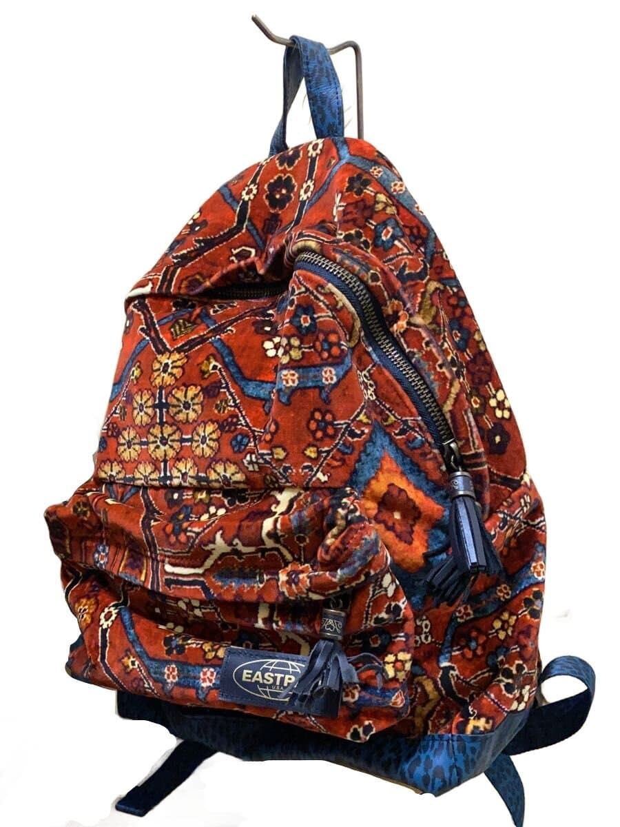 EASTPAK Backpack Velour BRW All Over Pattern EK81125K 2