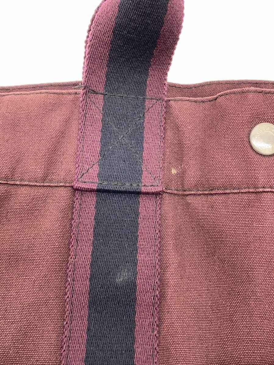 HERMES Air Line MM Handbag Canvas BRD Solid 8