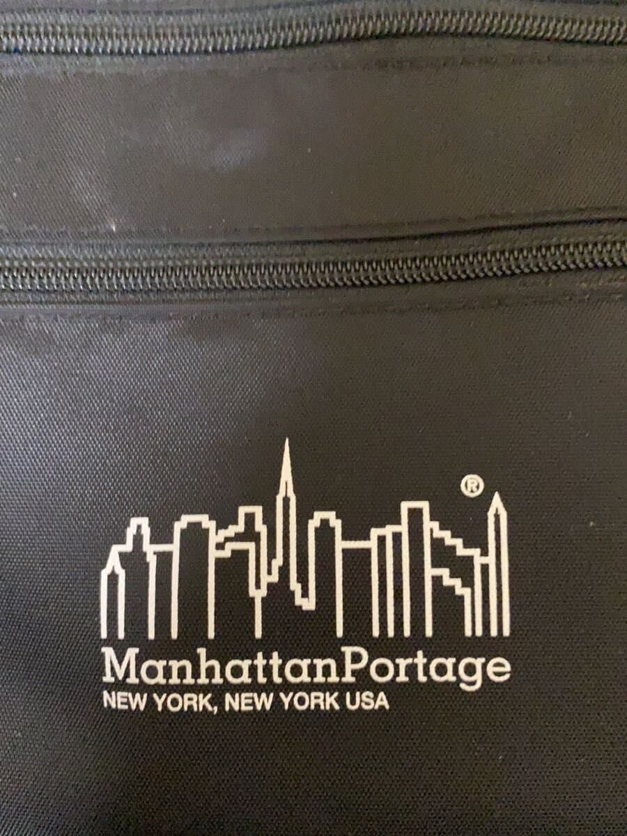 Manhattan Portage Shoulder Bag Nylon BLK Print 5