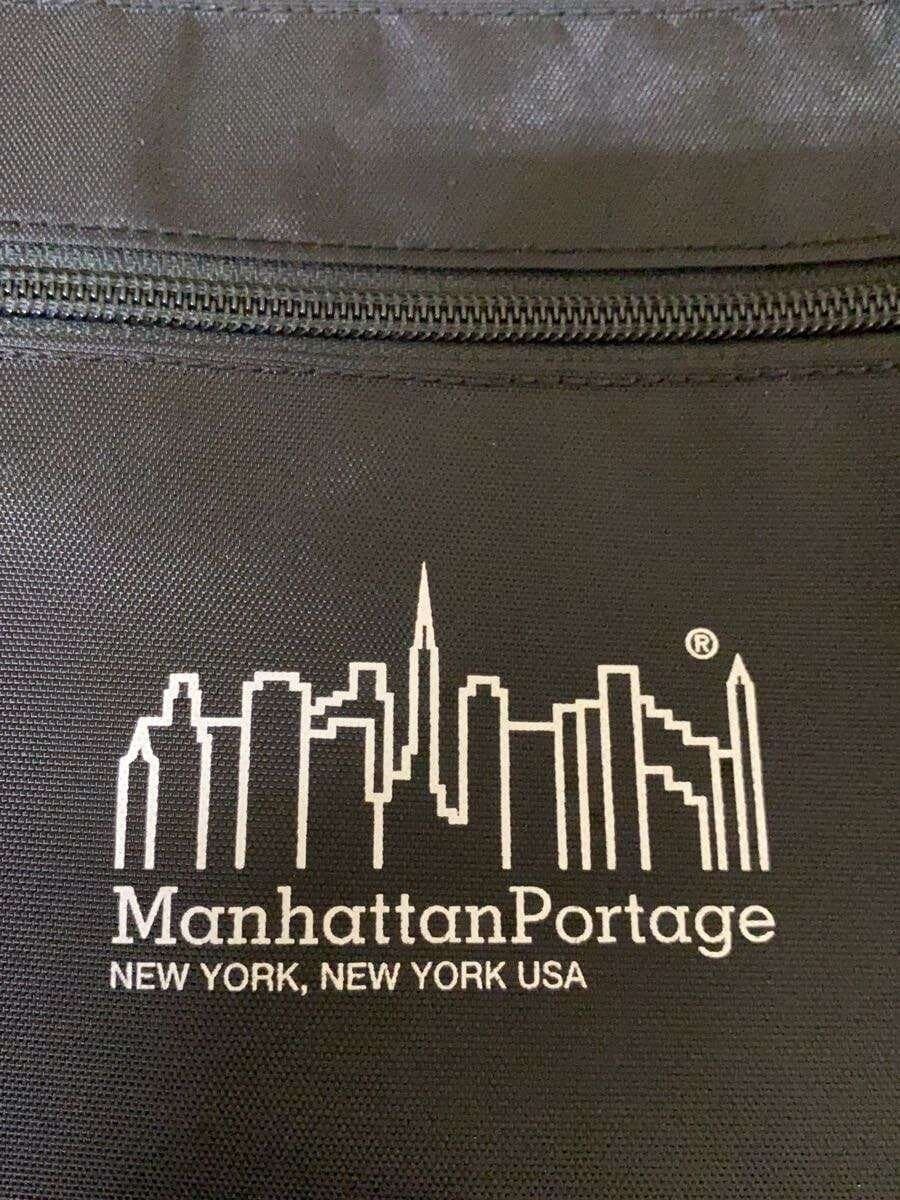 Manhattan Portage Shoulder Bag Nylon BLK Print 5