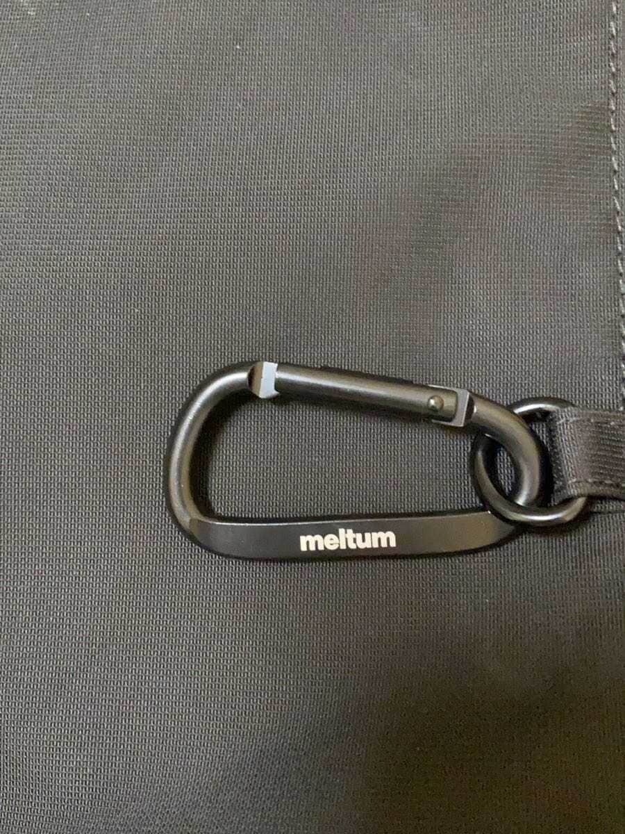 meltum Shoulder Bag Nylon BLK Solid 5