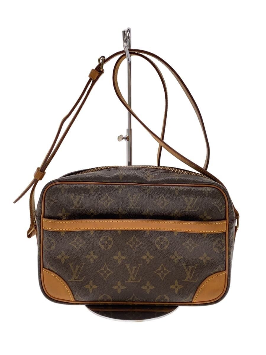 LOUIS VUITTON Trocadero 27_Monogram Canvas PVC BRW Monogram