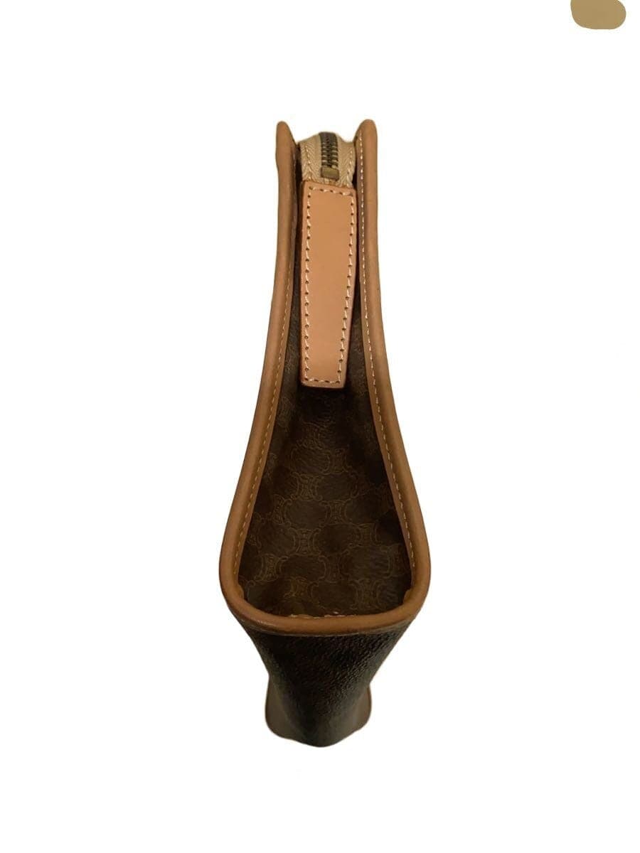 CELINE Second Bag Leather BRW All Over Pattern 2