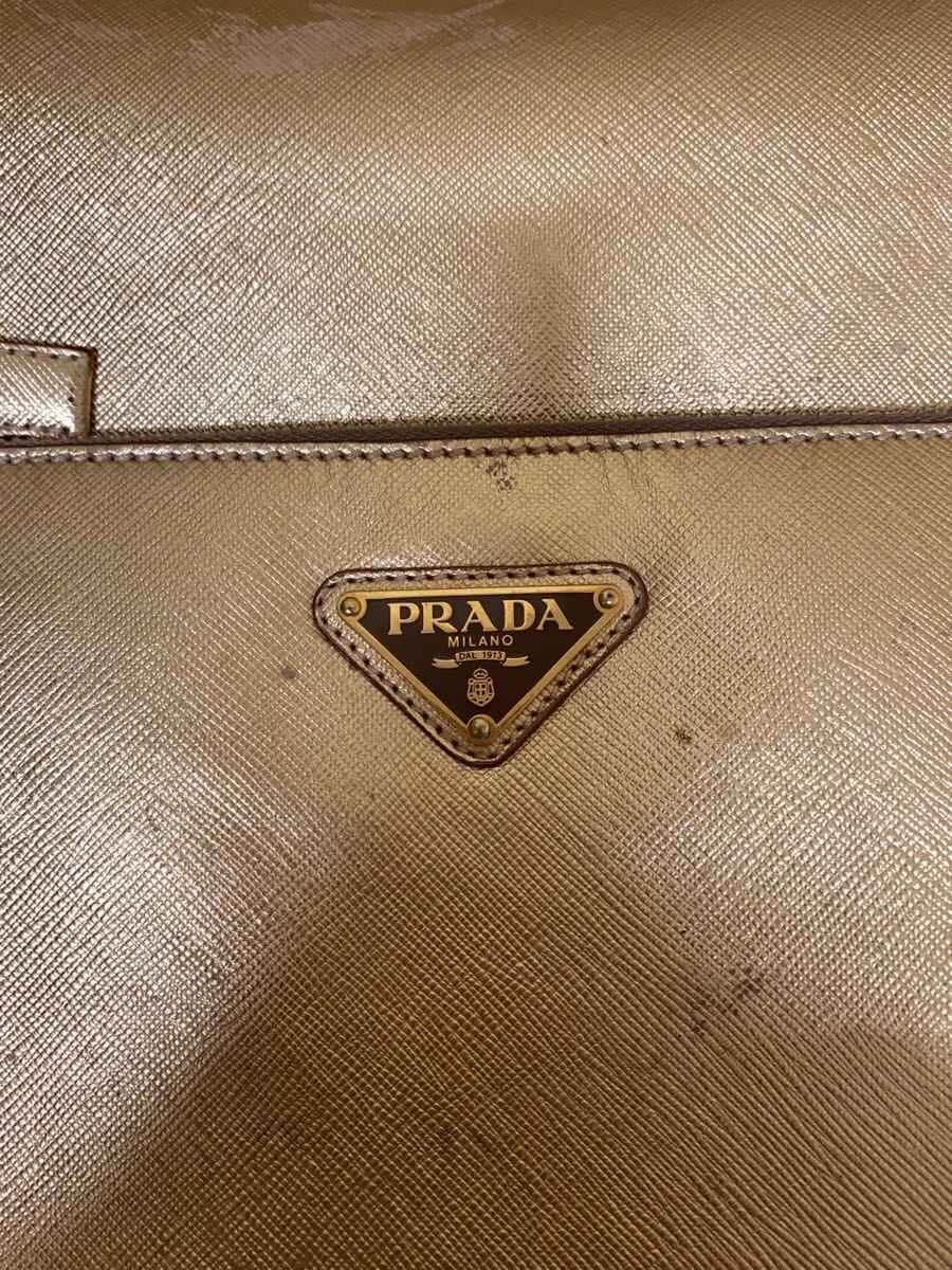 PRADA Travel Carry GLD Solid VV037M 5