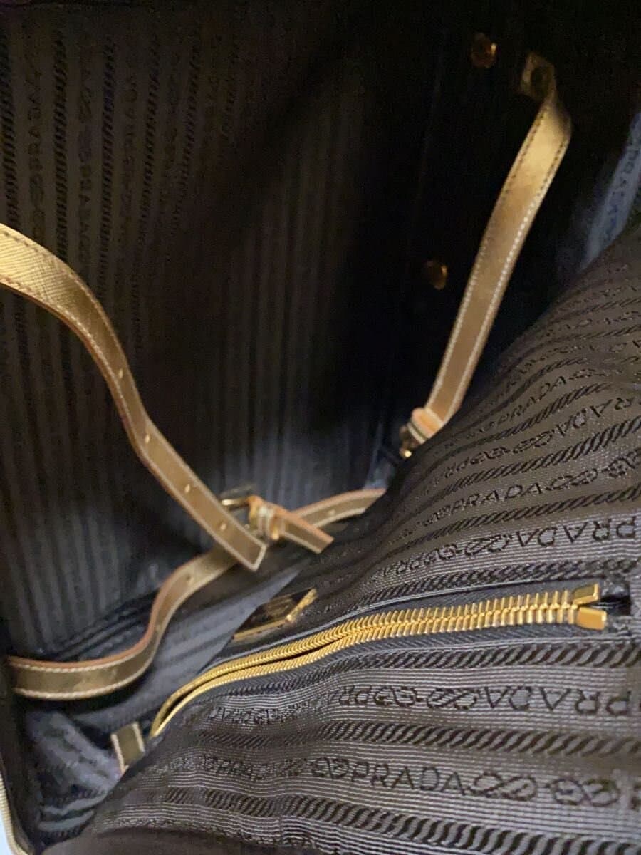 PRADA Travel Carry GLD Solid VV037M 6