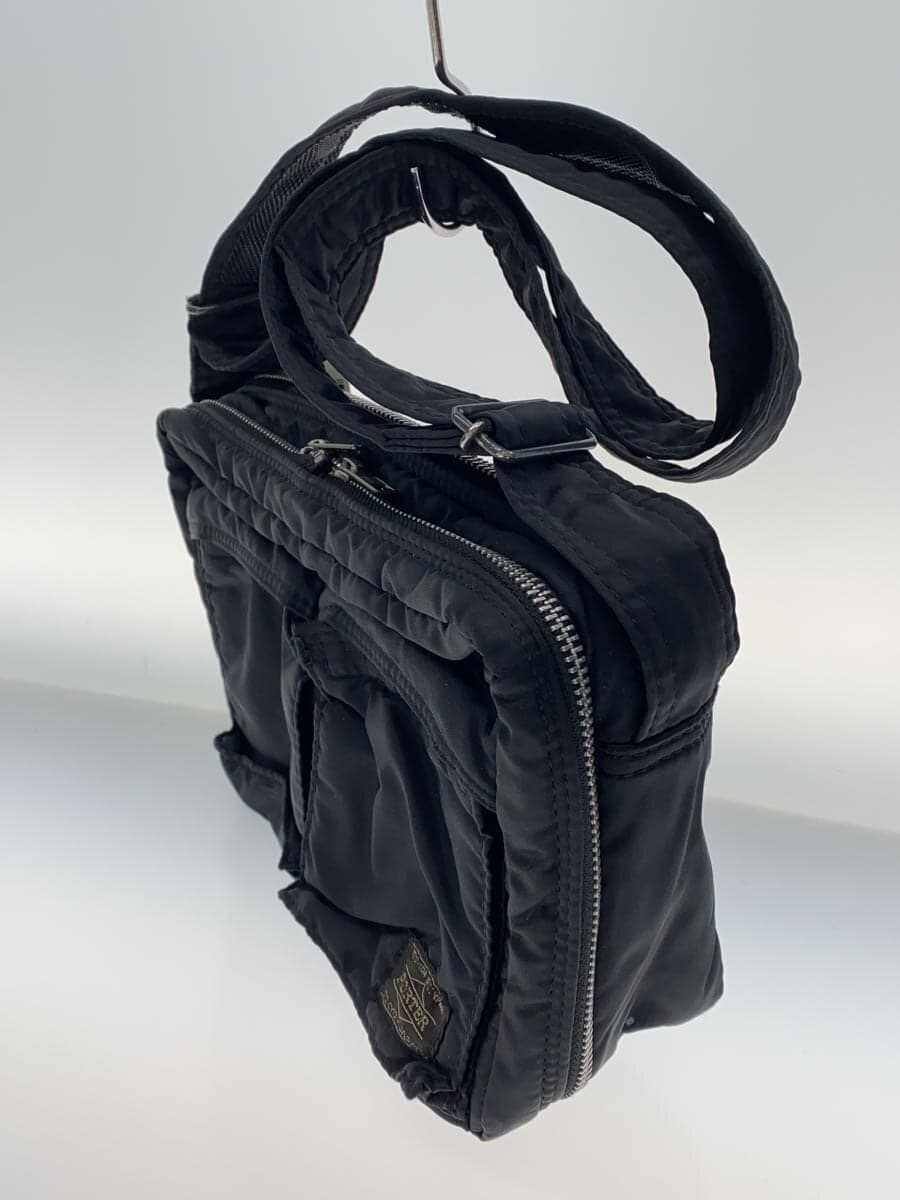 PORTER shoulder bag nylon BLK solid color 2