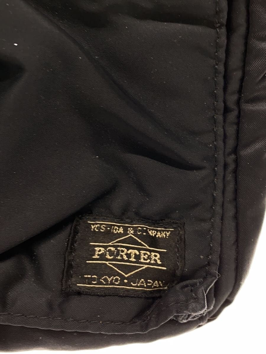 PORTER shoulder bag nylon BLK solid color 5