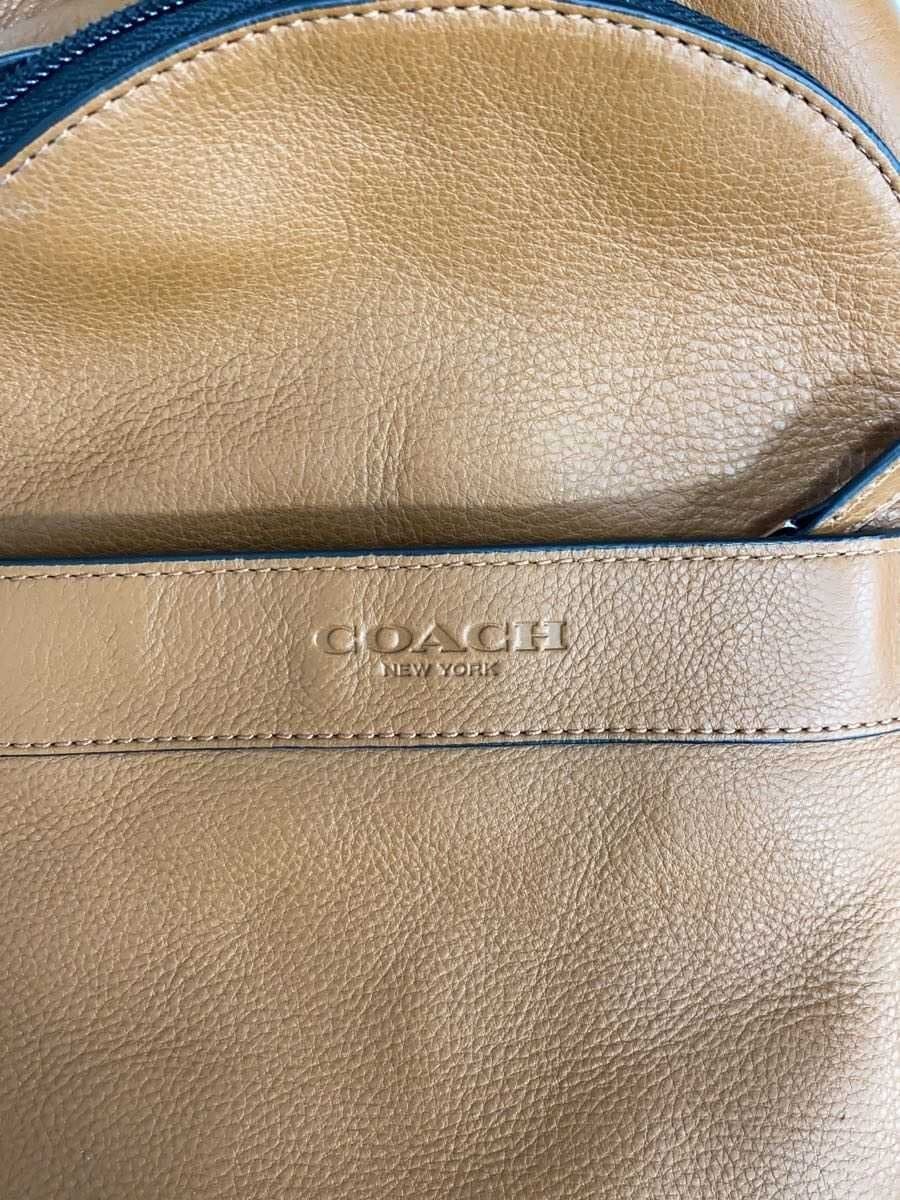 COACH Shoulder Bag - All Leather Leather BRW Solid F71751 5