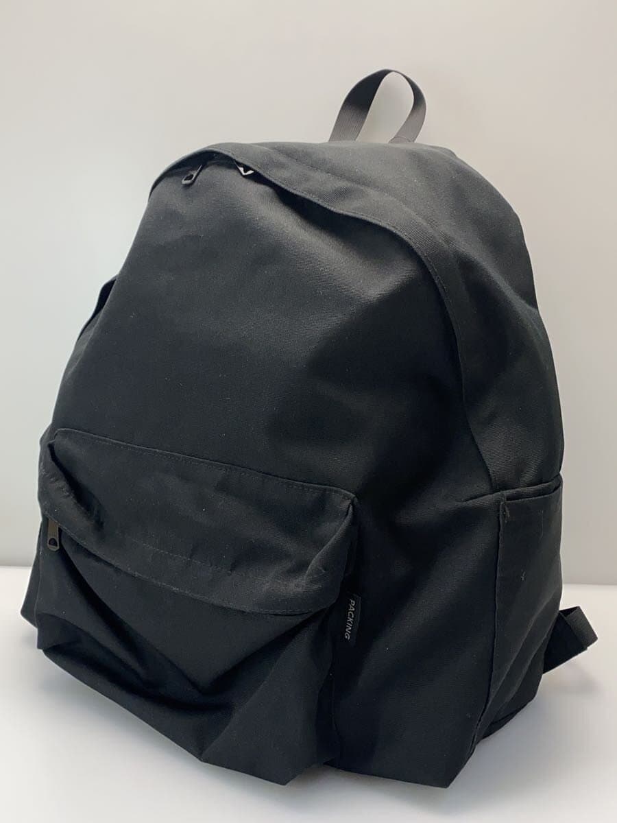 PACKING Backpack Cotton BLK 2
