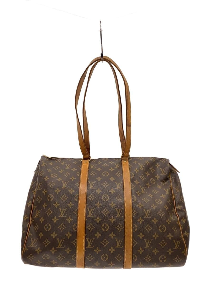 LOUIS VUITTON Flannery 45_Monogram Canvas PVC BRW All Over Pattern