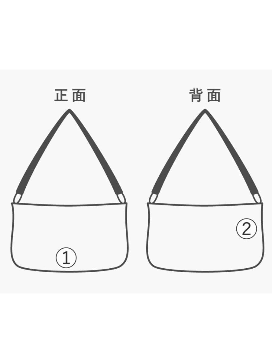 PORTER Leaf Shoulder Bag Patch Logo BLK 9