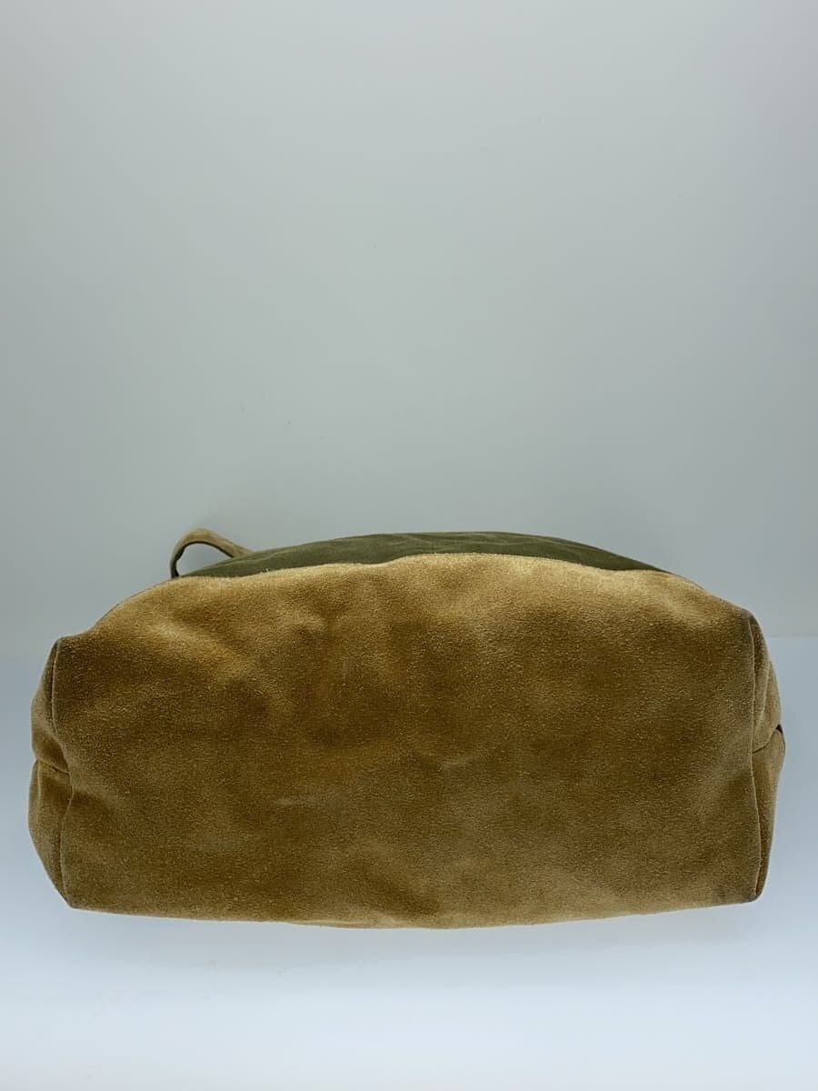 few. Tote Bag Cowhide Canvas KHK 08RA007 4