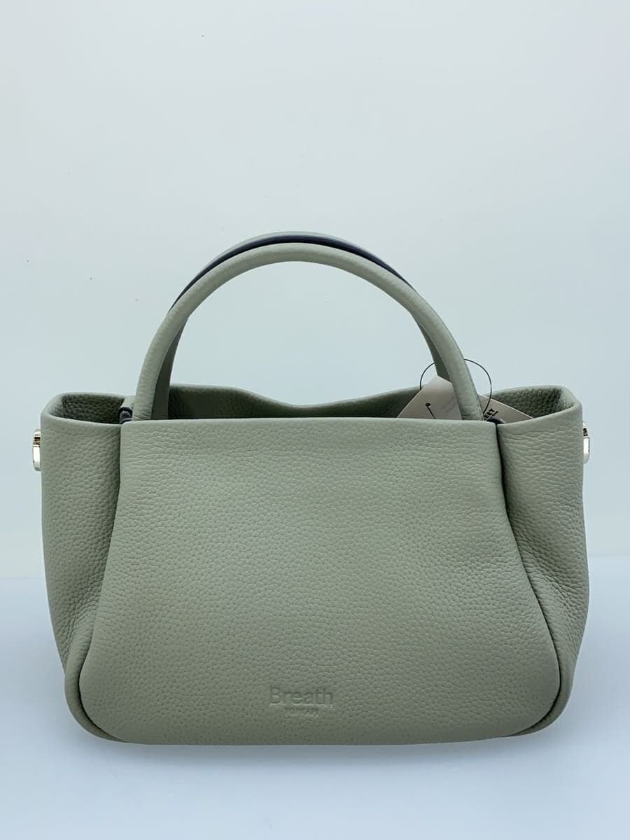 TOPKAPI2-Way Shoulder Bag Handbag Leather GRN 3