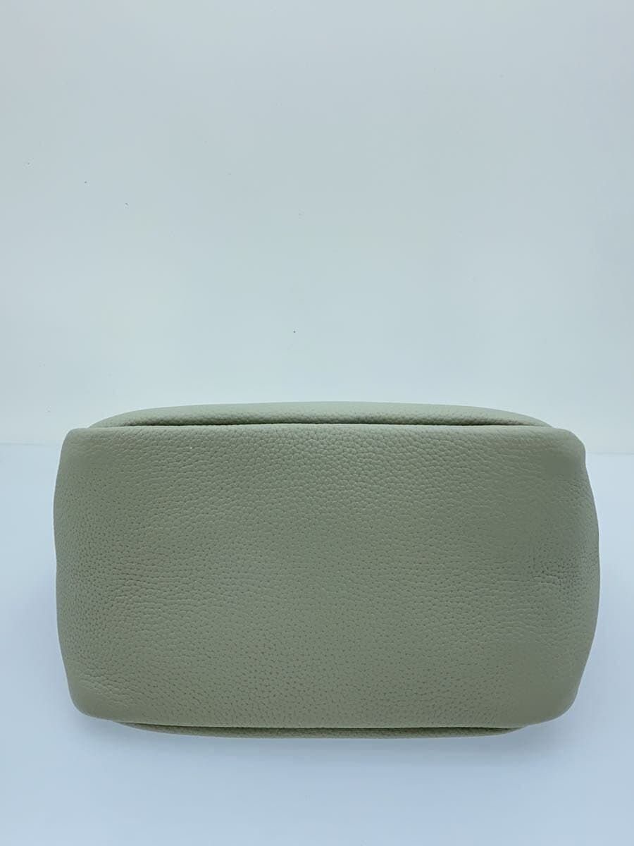 TOPKAPI2-Way Shoulder Bag Handbag Leather GRN 4