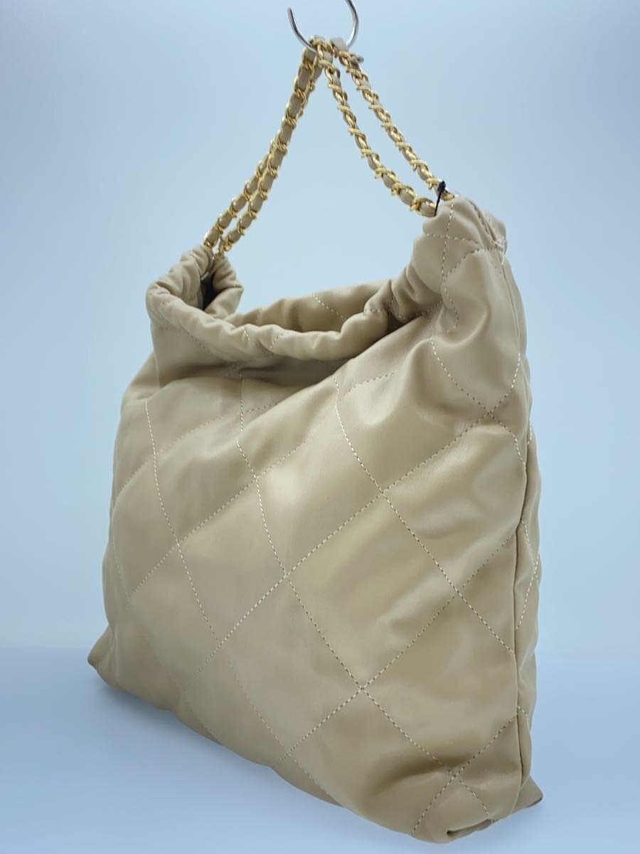 SLOBE IENA(IENA SLOBE)Chain Shoulder Bag Faux Leather CML 2