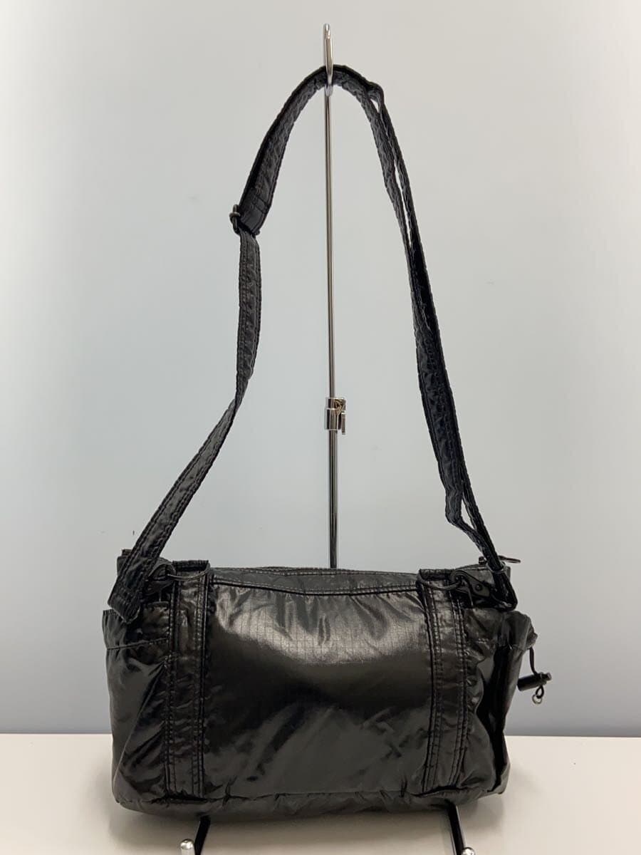 PORTER Shoulder Bag Polyester BLK Logo Deteriorated 3