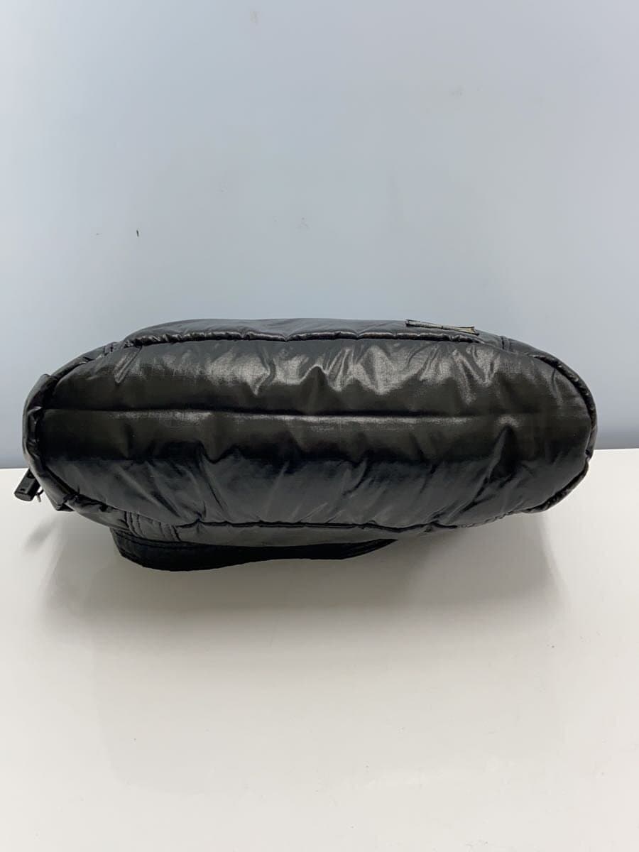 PORTER Shoulder Bag Polyester BLK Logo Deteriorated 4