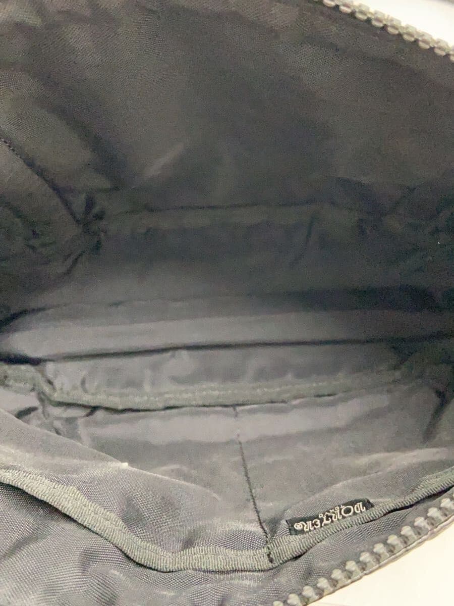 PORTER Shoulder Bag Polyester BLK Logo Deteriorated 6