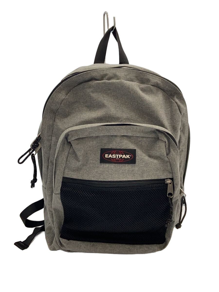 EASTPAK Box Logo Backpack Backpack Mesh Pocket GRY