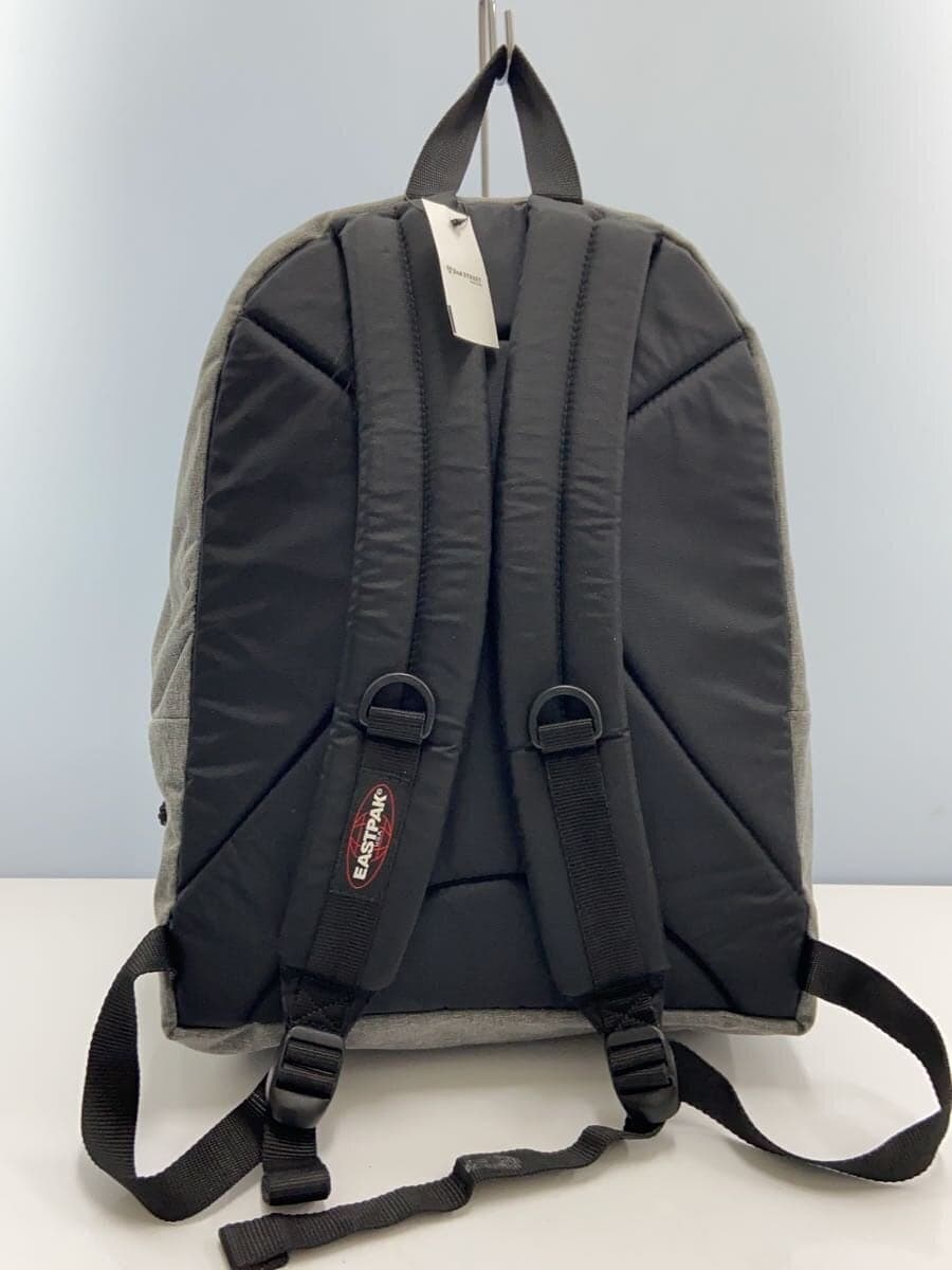 EASTPAK Box Logo Backpack Backpack Mesh Pocket GRY 3