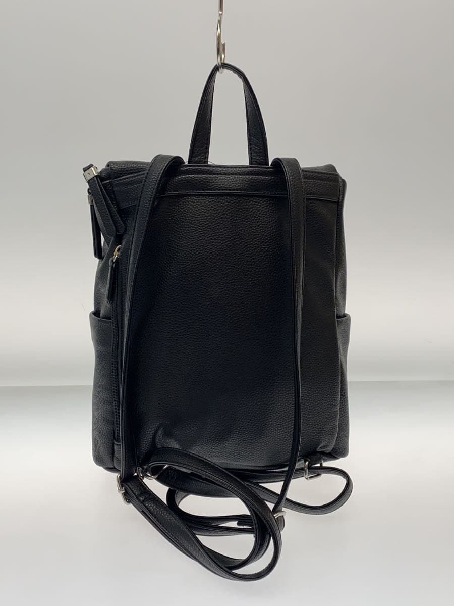 Other Brand MONO COMME CA Backpack Faux Leather BLK 3