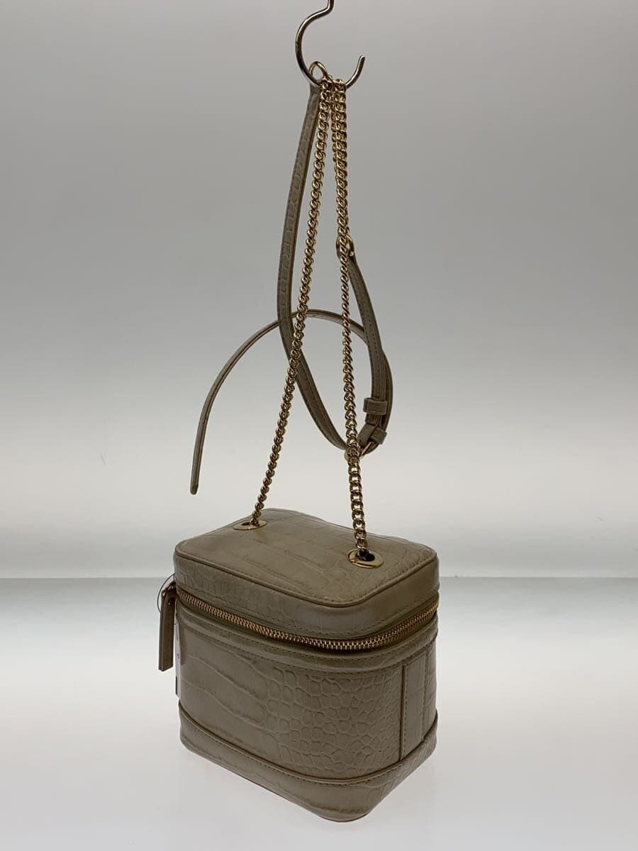 DIANA Shoulder Bag Leather BEG 2