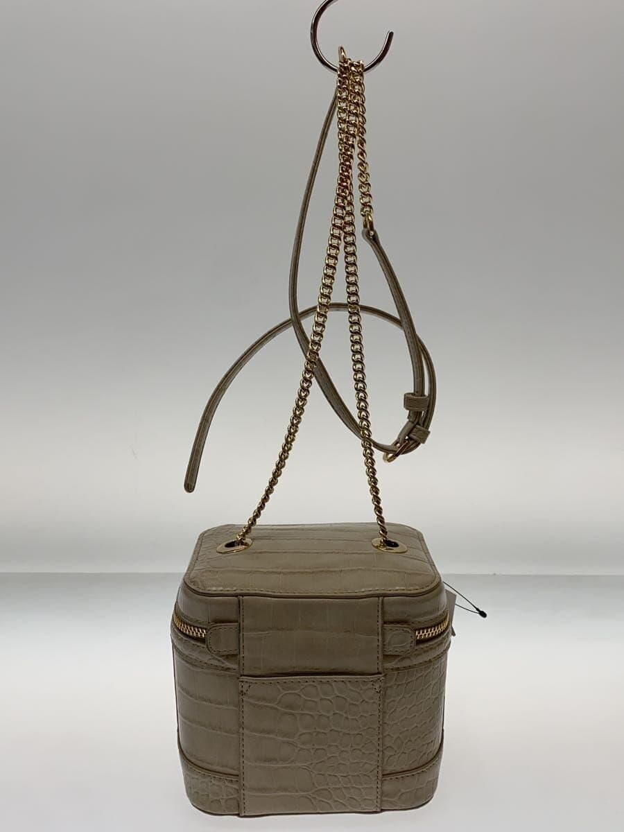 DIANA Shoulder Bag Leather BEG 3