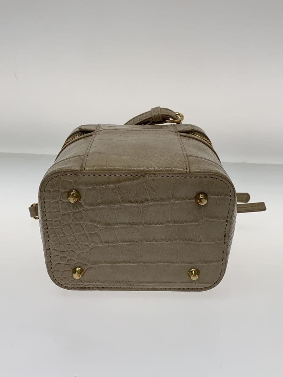 DIANA Shoulder Bag Leather BEG 4