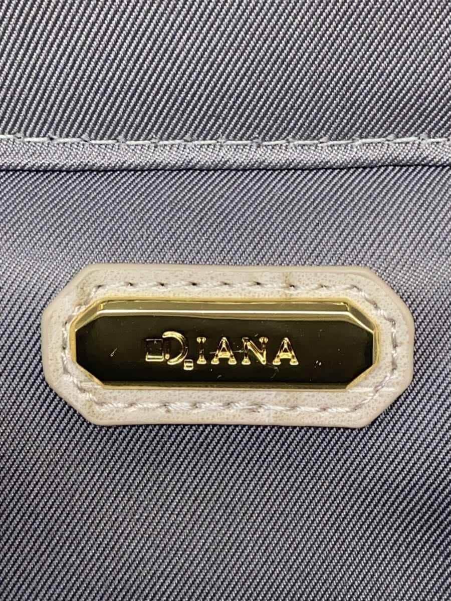 DIANA Shoulder Bag Leather BEG 5
