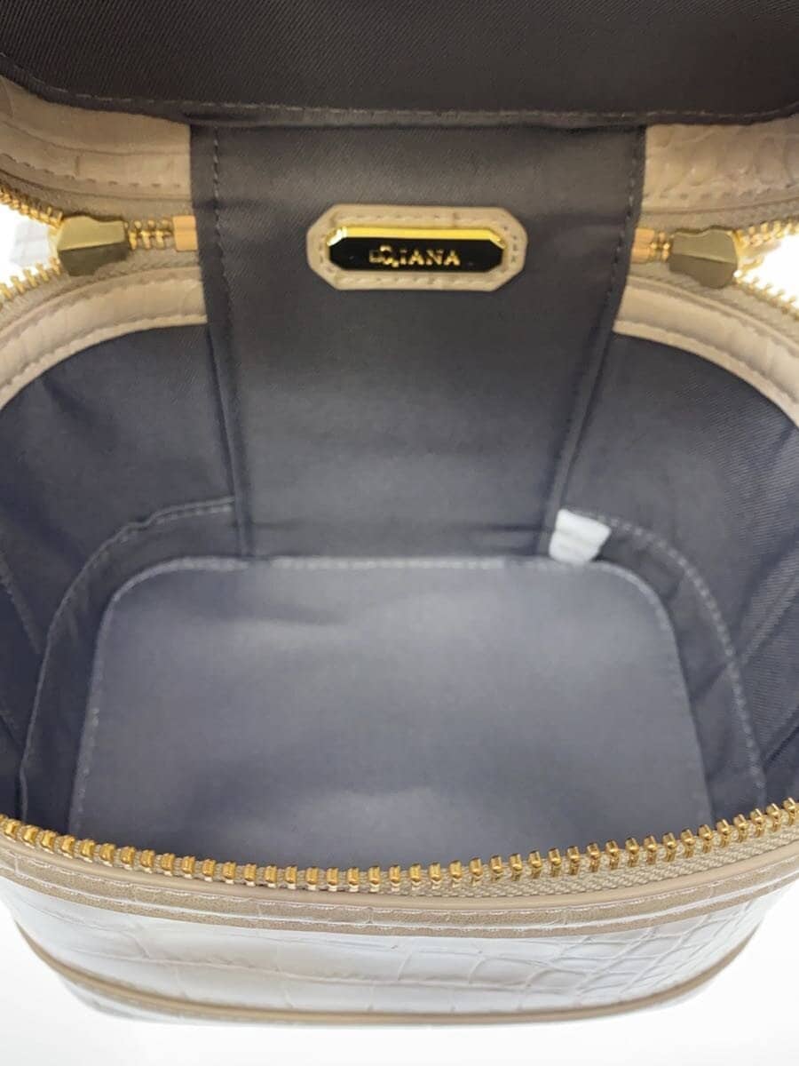 DIANA Shoulder Bag Leather BEG 6