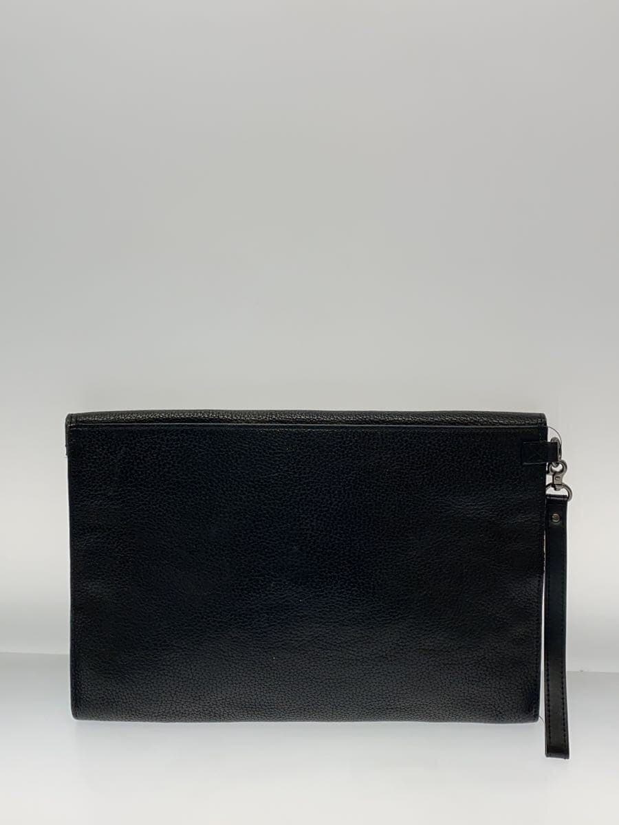 Vivienne Westwood Clutch Bag Leather BLK 3