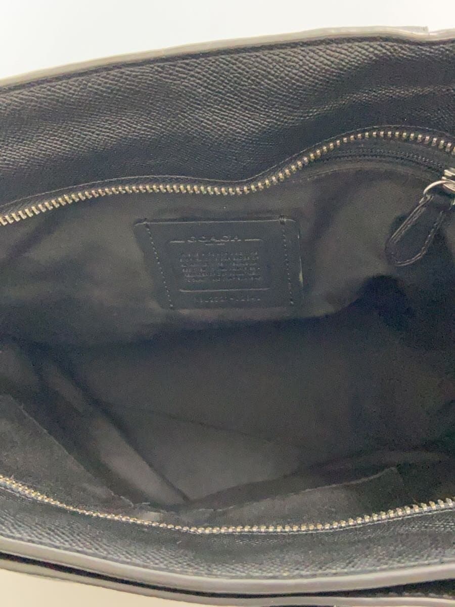 COACH Beckett Business Tote Leather BLK 6