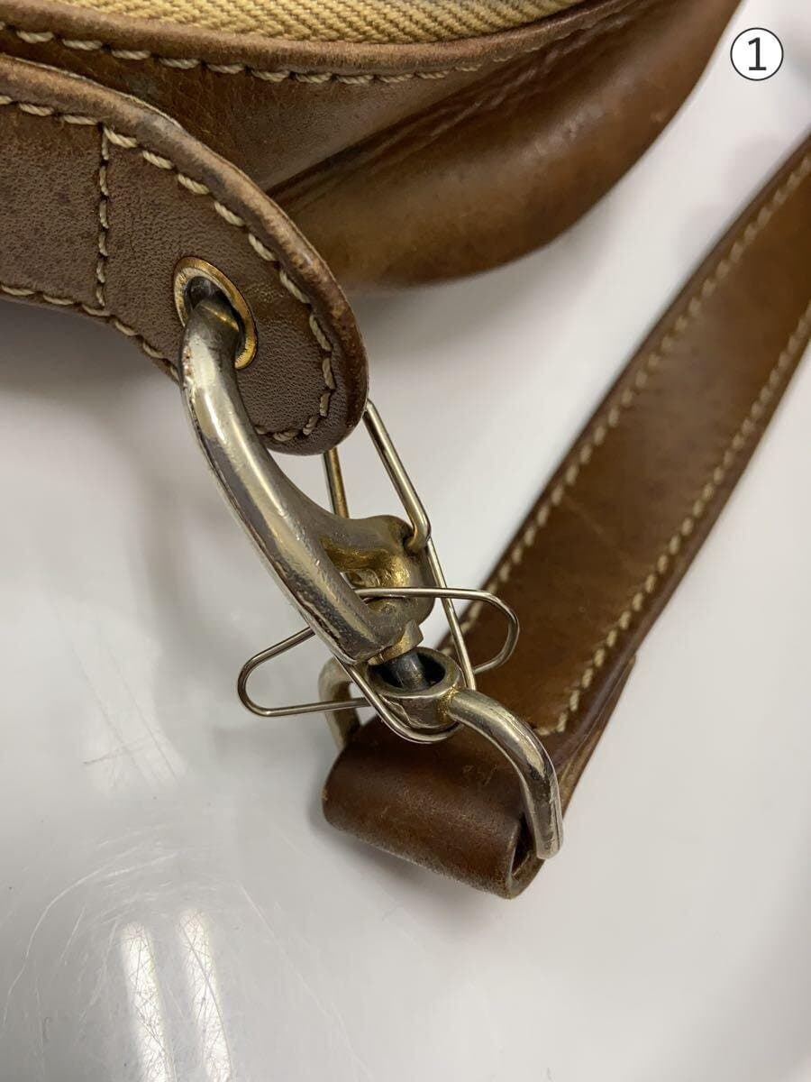 LOEWE Shoulder Bag Anagram Inner Anagram Leather BRW Hardware Defect 7