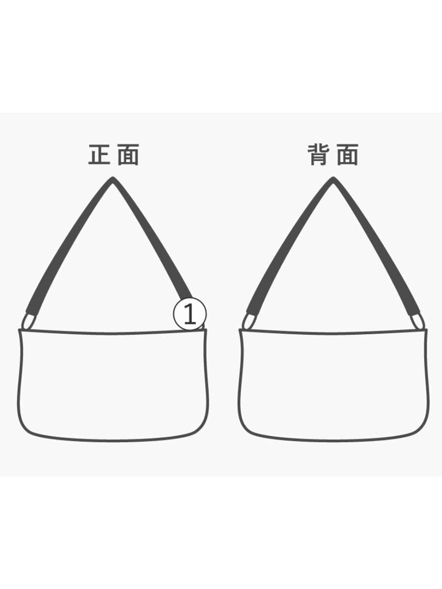 LOEWE Shoulder Bag Anagram Inner Anagram Leather BRW Hardware Defect 8