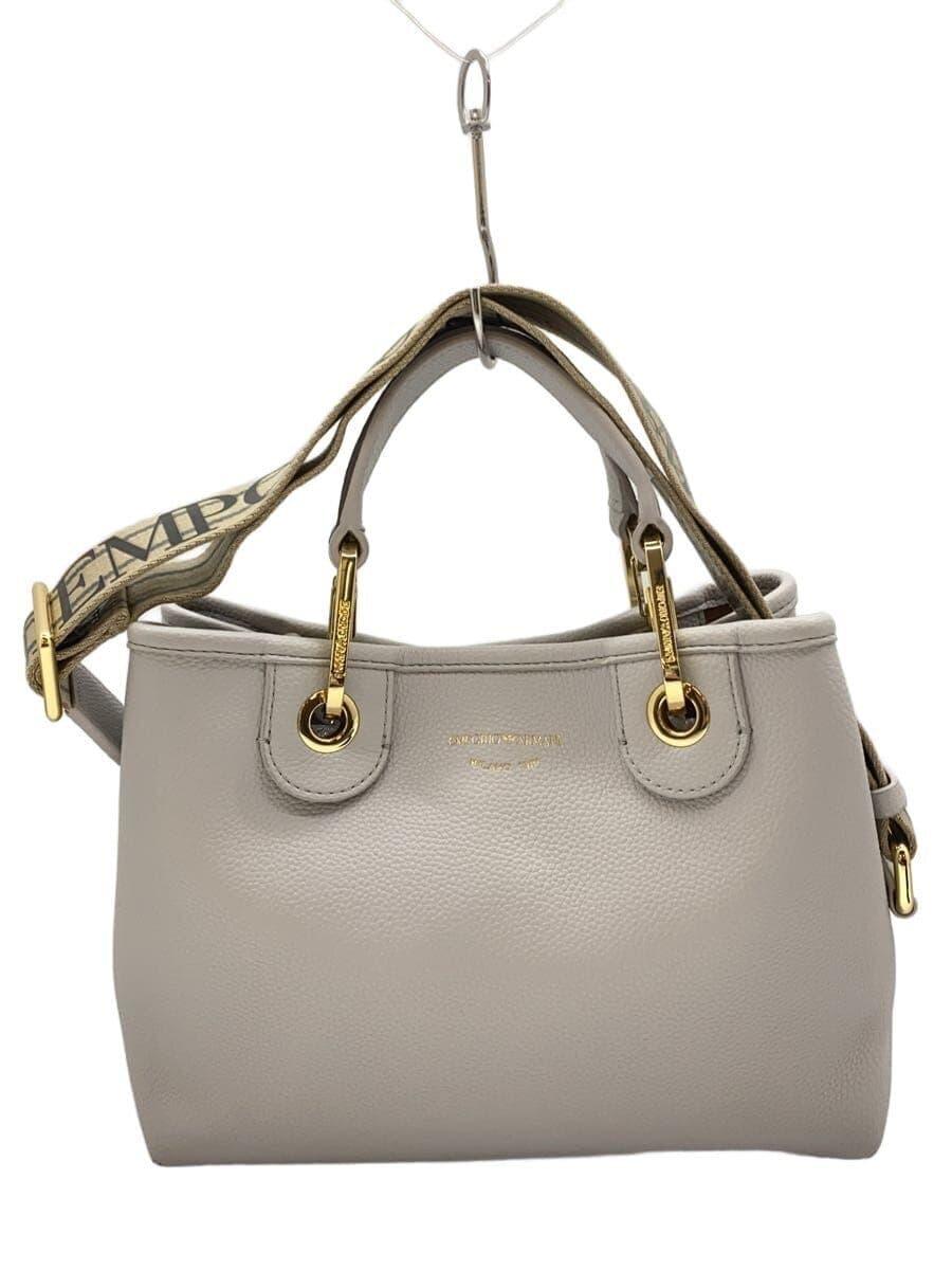 EMPORIO ARMANI Shoulder Bag Leather GRY