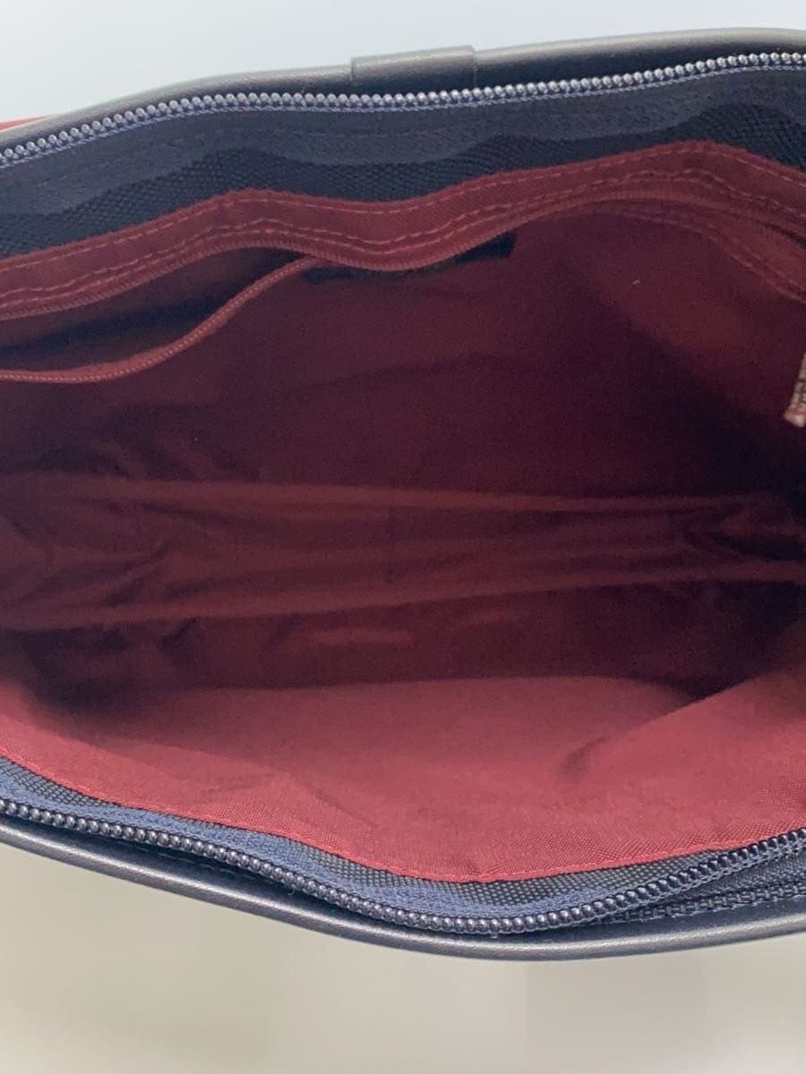 BURBERRY BLACK LABEL shoulder bag nylon BLK has stains 6