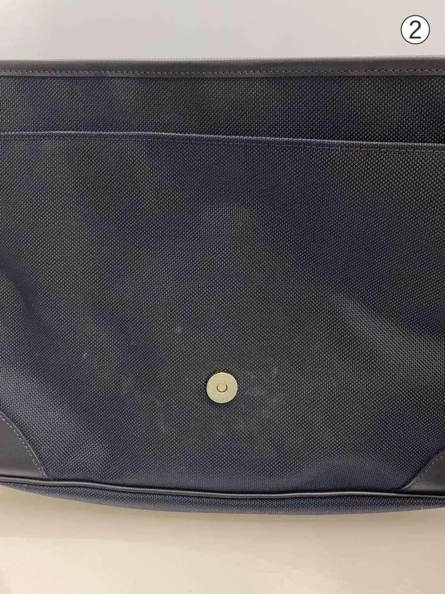 BURBERRY BLACK LABEL shoulder bag nylon BLK has stains 8